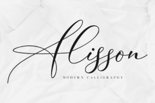 Alisson Script: The Perfect Font for Romantic Handmade Creations