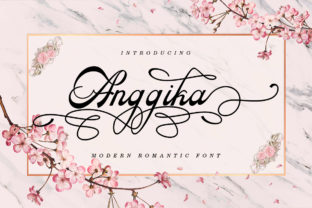 Anggika: Elevate Your Brand with a Romantic Handwritten Font