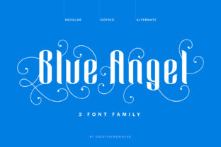 Blue Angel: A Bold and Delicate Font for Standout Branding