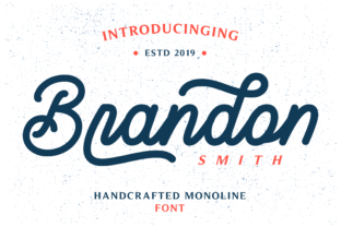 Brandon Smith: The Elegant Handwritten Font for Creative Branding