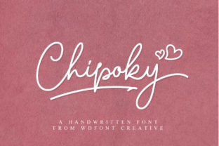 Chipoky: A Handwritten Font for Elegant Editorial Design