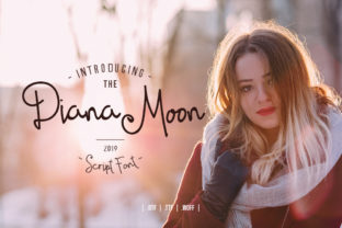 Diana Moon: A Stylish Script Handwritten Font for Modern Campaigns