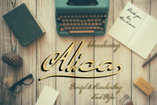 Discover Alica: The Calm and Beautiful Handwritten Font