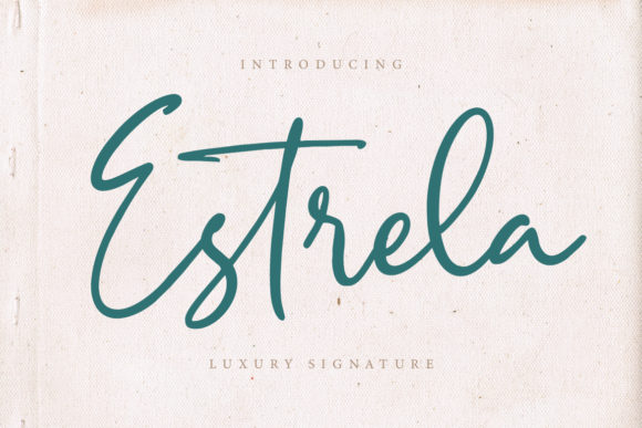 Discover Estrela: A Charming Handwritten Font for Editorial Design