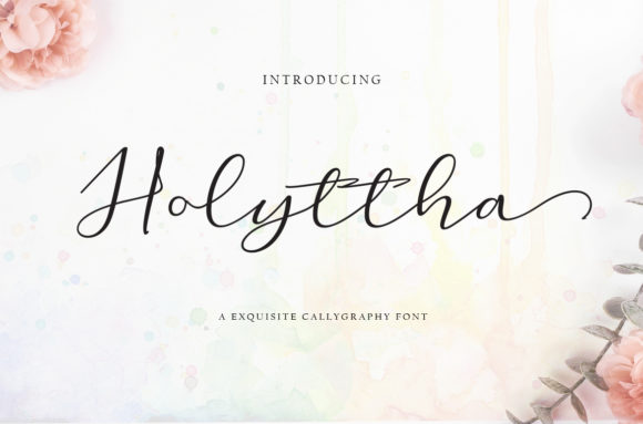 Discover Holyttha: A Unique and Fun Script Font for Editorial Design