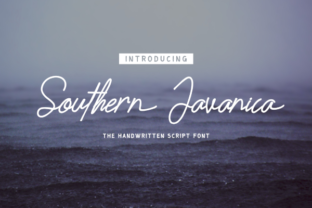 Discover Southern Javanica: A Charming Handwritten Font