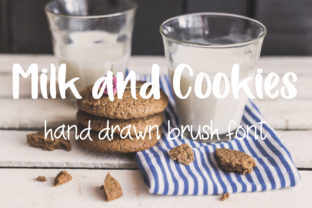 Discover the Charm of Milk and Cookies Font for Creative Branding