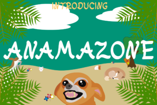 Discover the Whimsical Charm of Anamazone Font