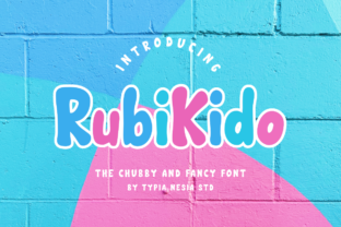 Discover the Whimsical Charm of Rubi Kido Font