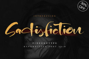 Elevate Your Editorial Design with Sadisfiction Font