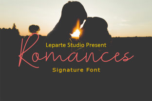 Enhance Your Brand with Romances: A Bold Handwritten Font