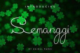 Enhance Your Brand with Semanggi Handwritten Font
