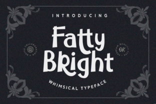 Fatty Bright: A Whimsical Handwritten Font for Creative Campaigns
