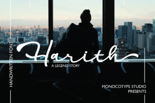 Harith Script: A Bold and Beautiful Handwritten Font for Creative Branding