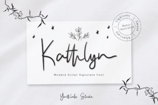 Kathlyn: A Modern and Elegant Script Handwritten Font