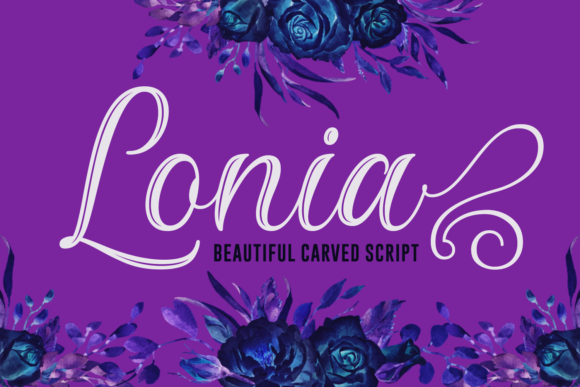Lonia: A Charming Script Handwritten Font for Makers