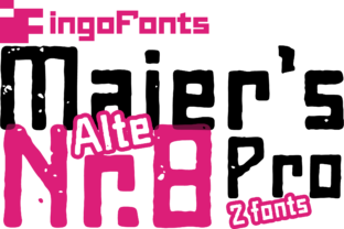 Maier s Alte Nr. 8: A Classic Script Handwritten Font for Modern Web Design