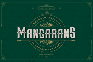 Mangarans: A Vintage Font for Elegant Editorial Design