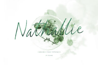 Nathallie: A Beautiful Script Handwritten Font for Editorial Design