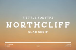 Northcliff: A Bold Serif Font for Creative Crafters