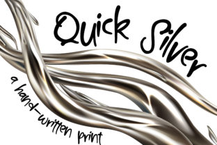 Quick Silver: A Unique Handwritten Font for Web Design