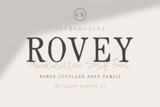 Rovey Duo: A Serif Font for Elegant Editorial Design