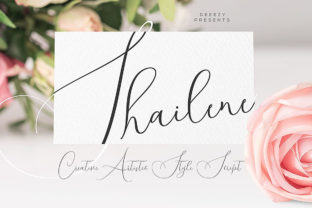 Shailene Script: A Delicate Handwritten Font for Crafters