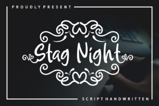 Stag Night: Elevate Your Brand with a Romantic Script Font