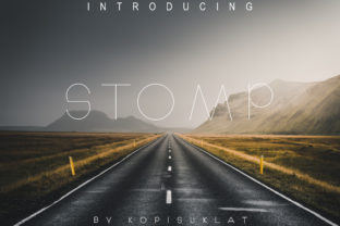 Stomp: The Perfect Sans Serif Font for Bold Design