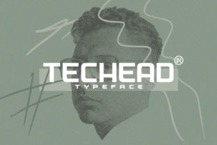 Techead: A Modern Sans Serif Font for Editorial Design