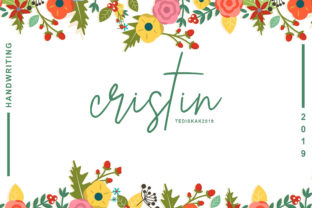 Transform Your Campaign with Cristin: A Bold Handwritten Font